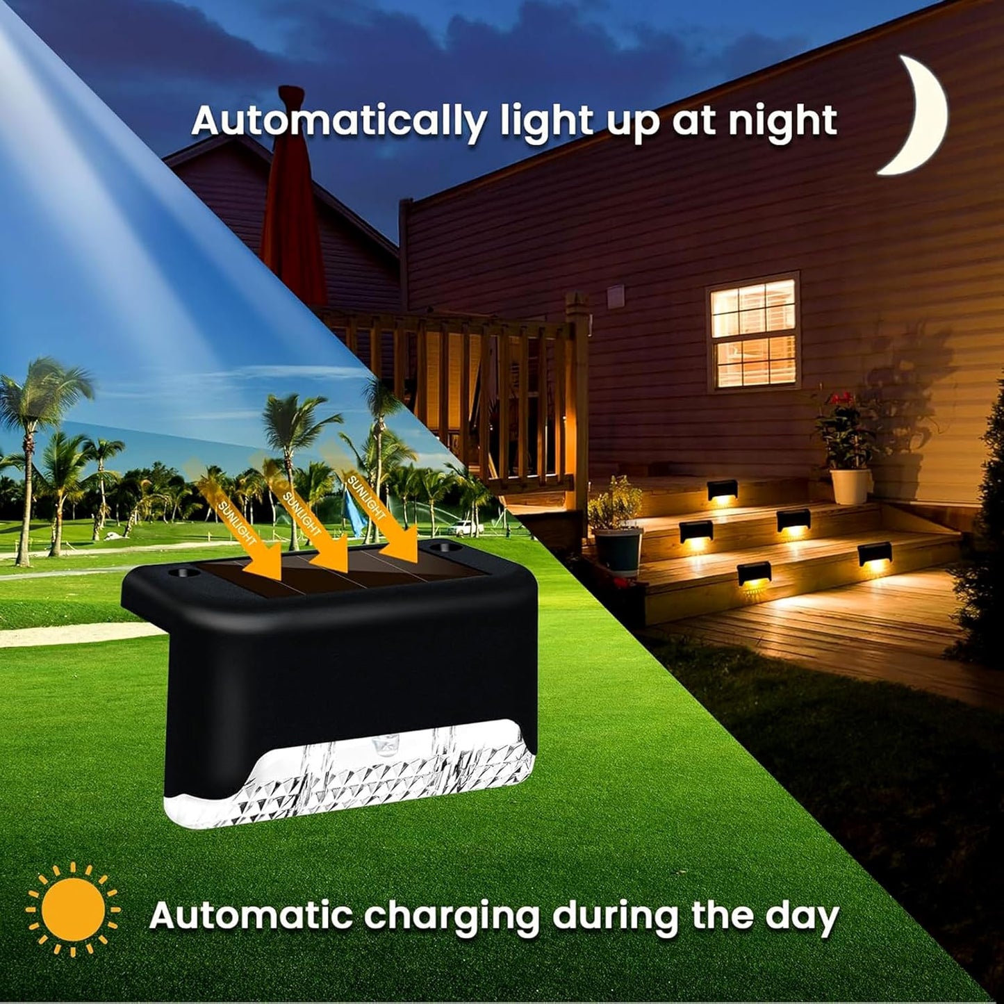 🌟 Solar Deck  Outdoor Lights