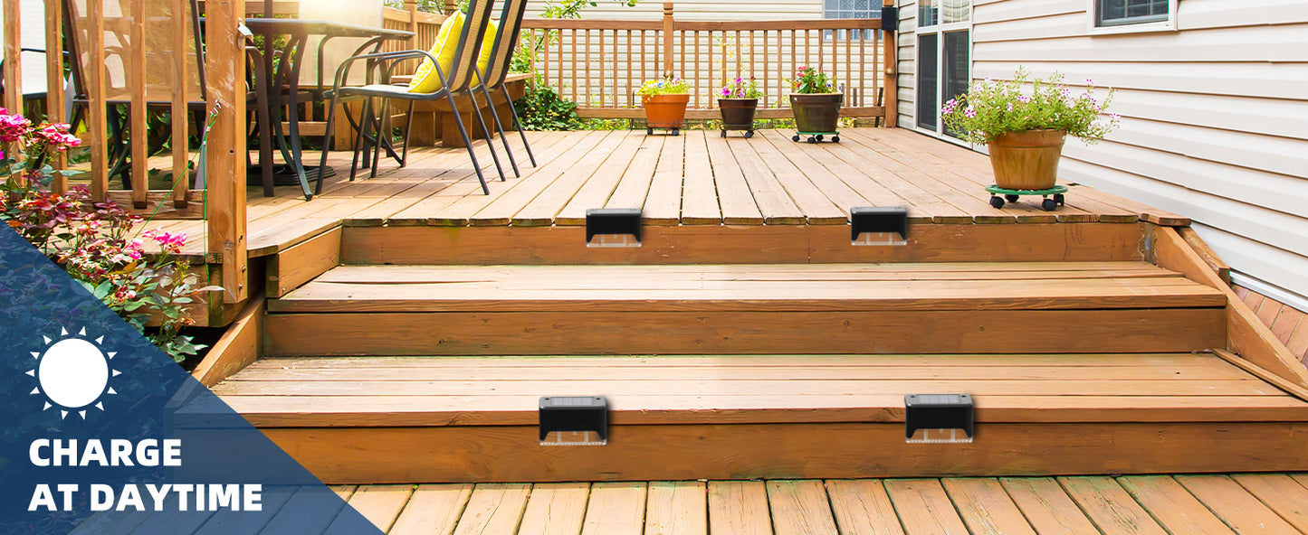 🌟 Solar Deck  Outdoor Lights