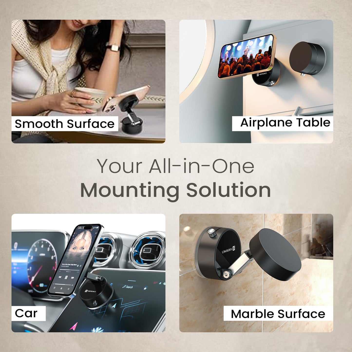 Magnetic Suction Phone Holder